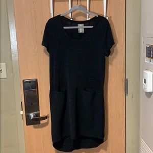 unique anthro black dress!!